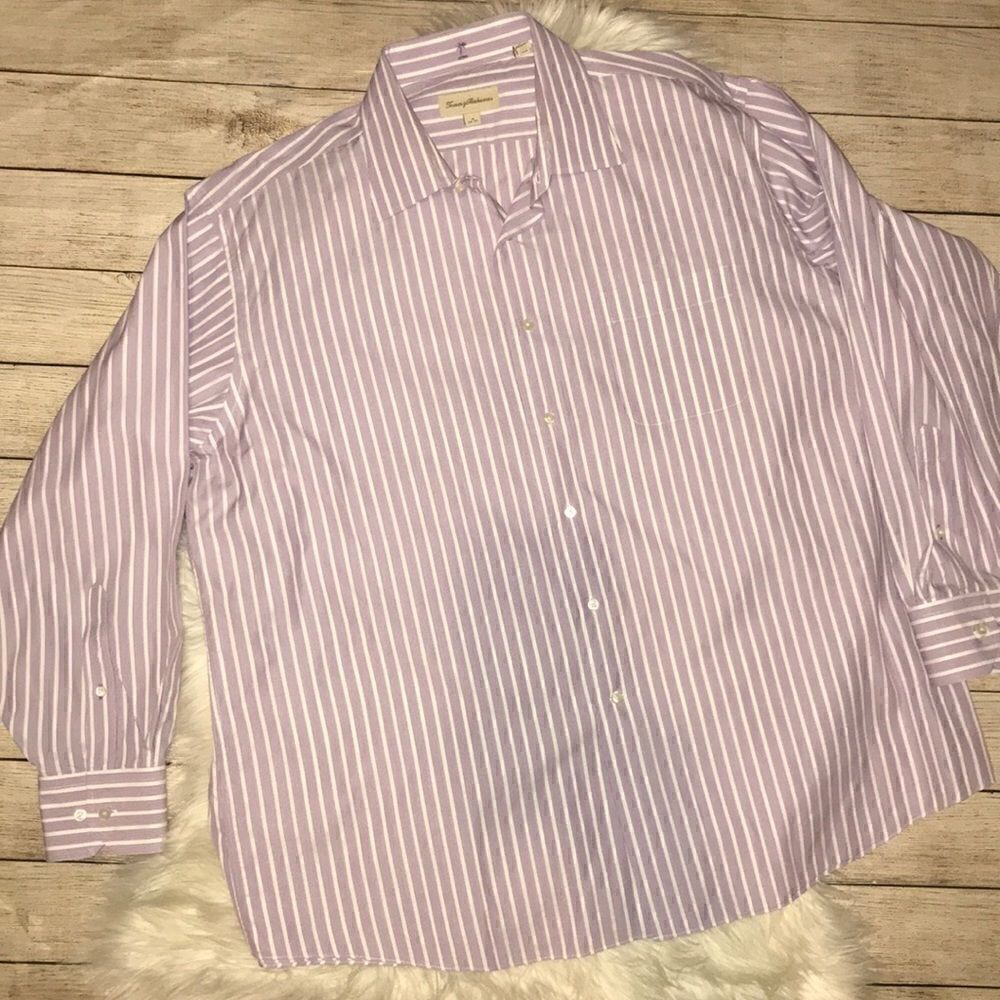 Tommy Bahama Stripe Button Up Dress Shirt